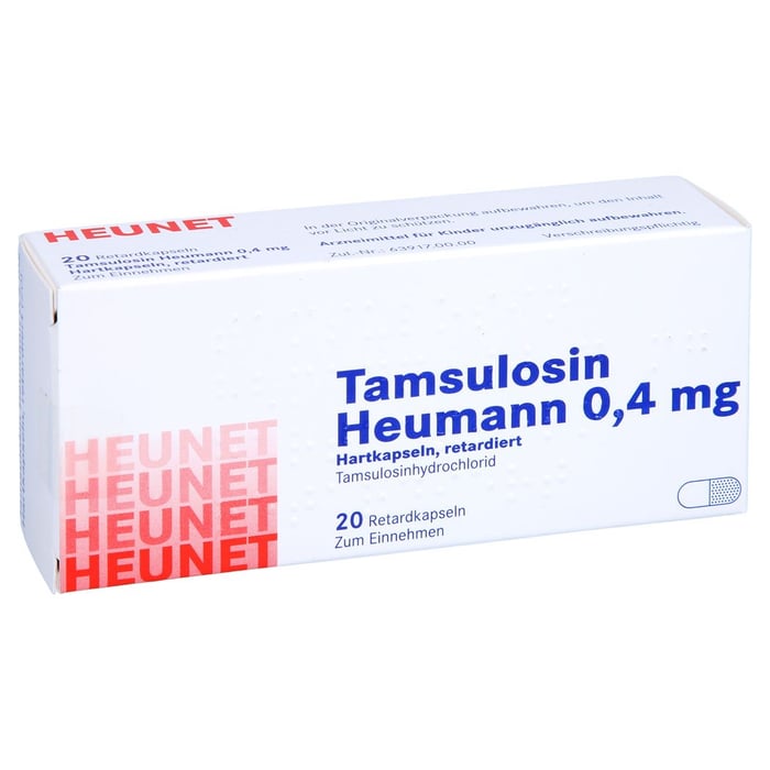 Tamsulosin Heumann 0,4mg Heunet