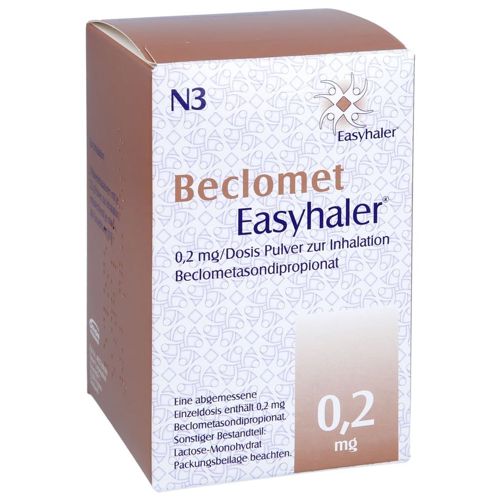 Beclomet Easyhaler 0,2 mg/Dosis