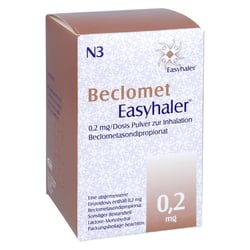 Beclomet Easyhaler 0,2 mg/Dosis