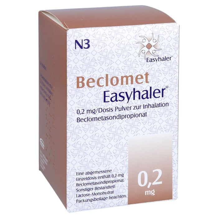 Beclomet Easyhaler 0,2mg/Dosis