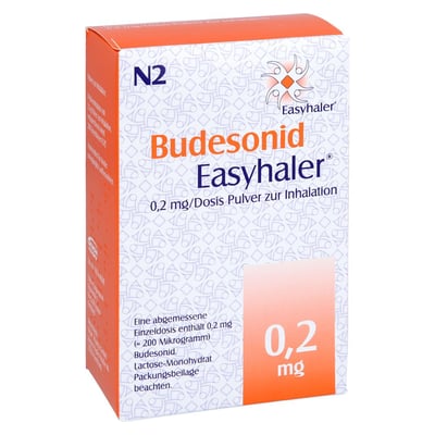 Budesonid Easyhaler 0,2 mg/Dosis