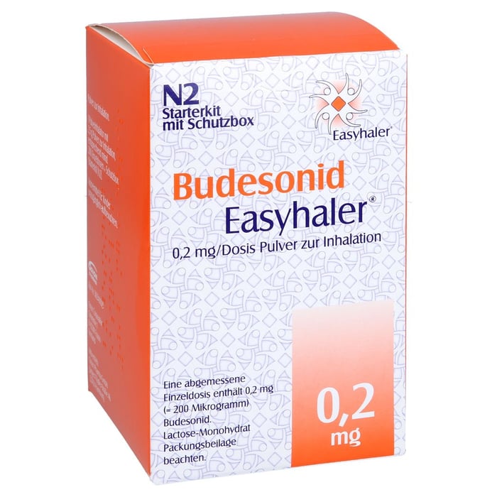 Budesonid Easyhaler 0,2mg/Dosis