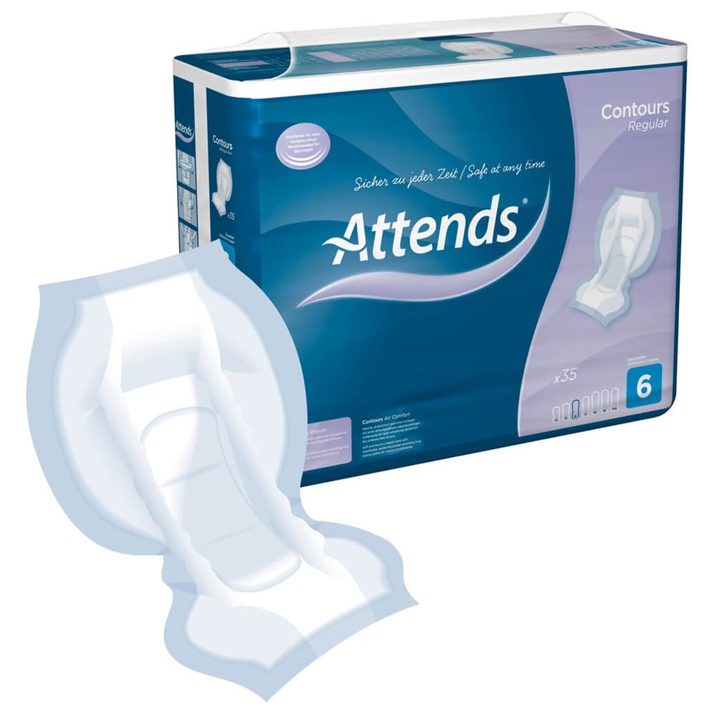 Attends Contours Regular 6 Vorlagen