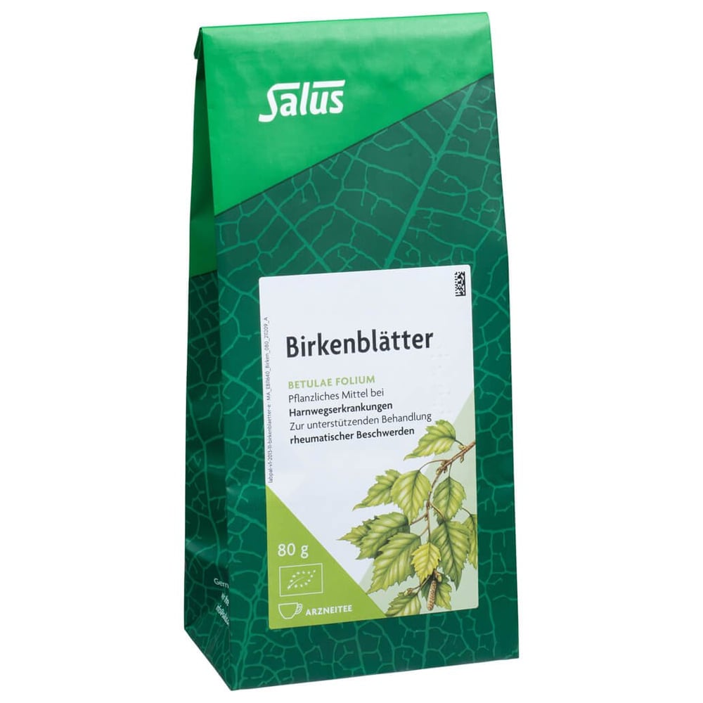 Birkenblätter Tee Bio Betulae folium Salus