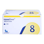 Novofine 8 Kanuelen 0,30x8 mm Orifarm