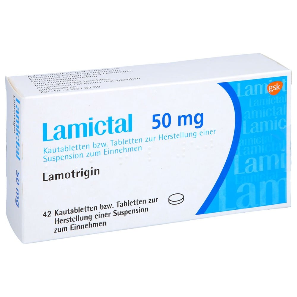 Lamictal 50 mg suspendierbare Tabletten