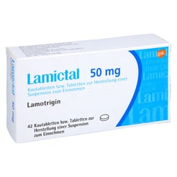 Lamictal 50 mg suspendierbare Tabletten