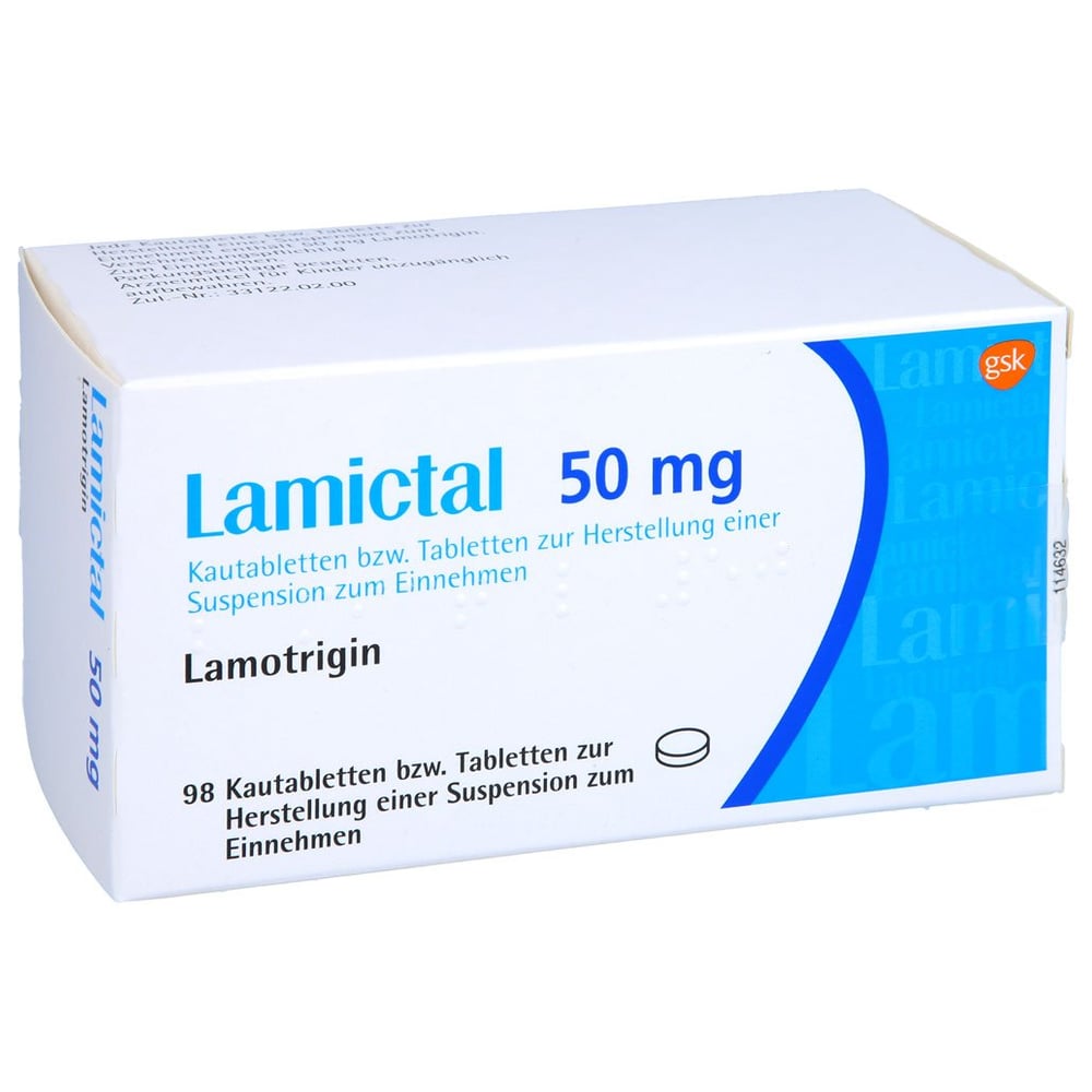 Lamictal 50 mg suspendierbare Tabletten