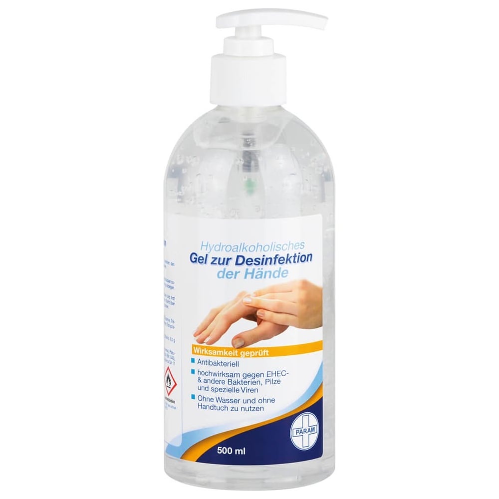 Desinfektionsgel für die Hand Antibakteriell