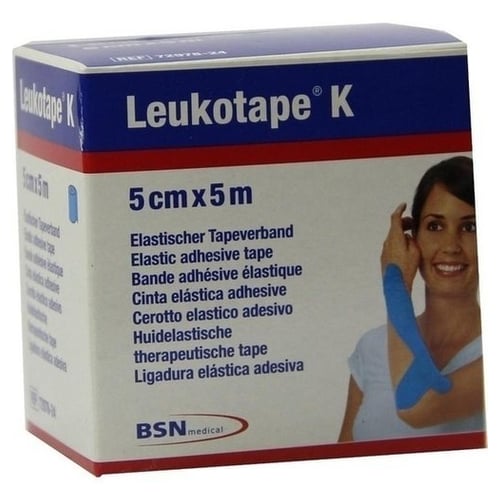 Leukotape K 5 cm hellblau
