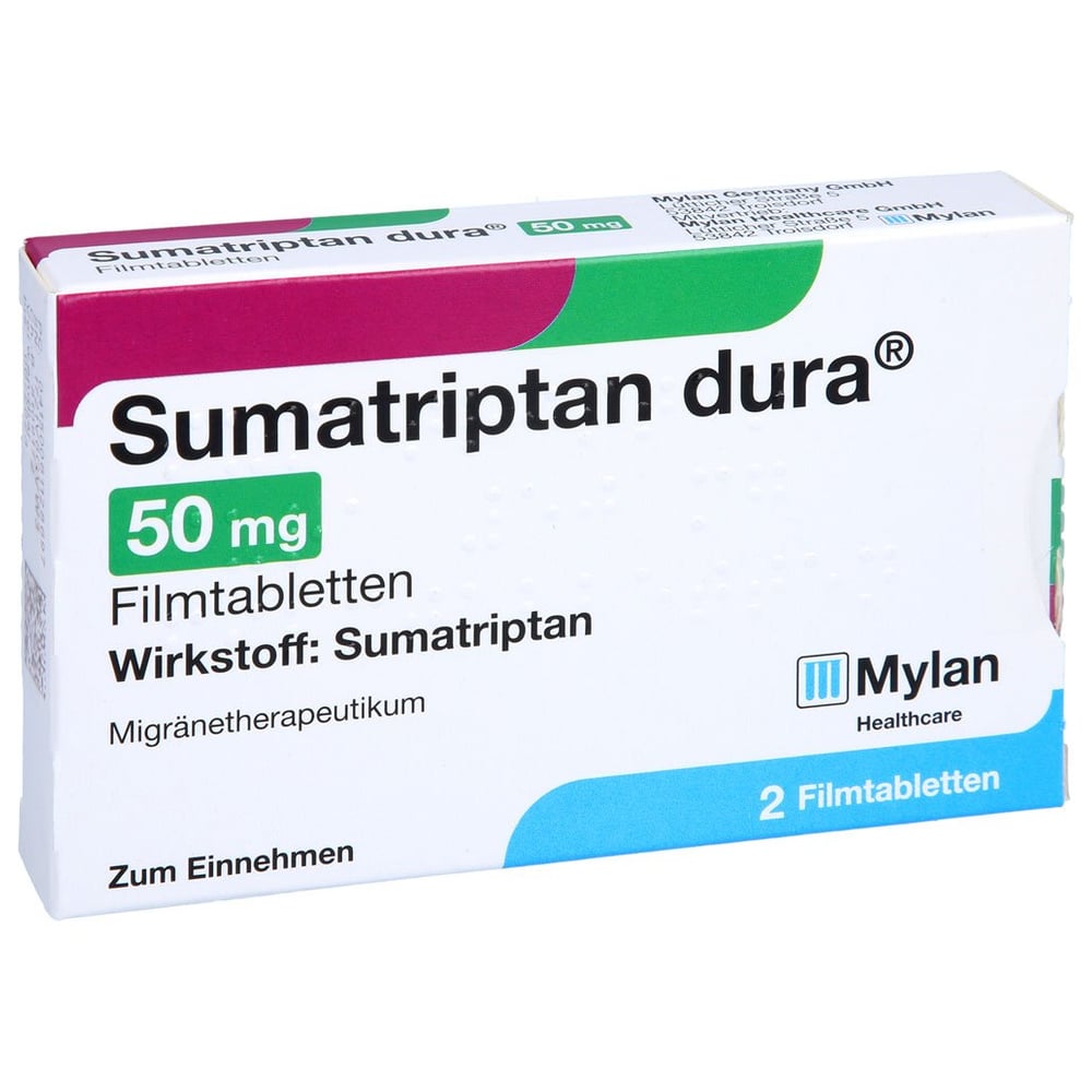 Sumatriptan dura 50 mg