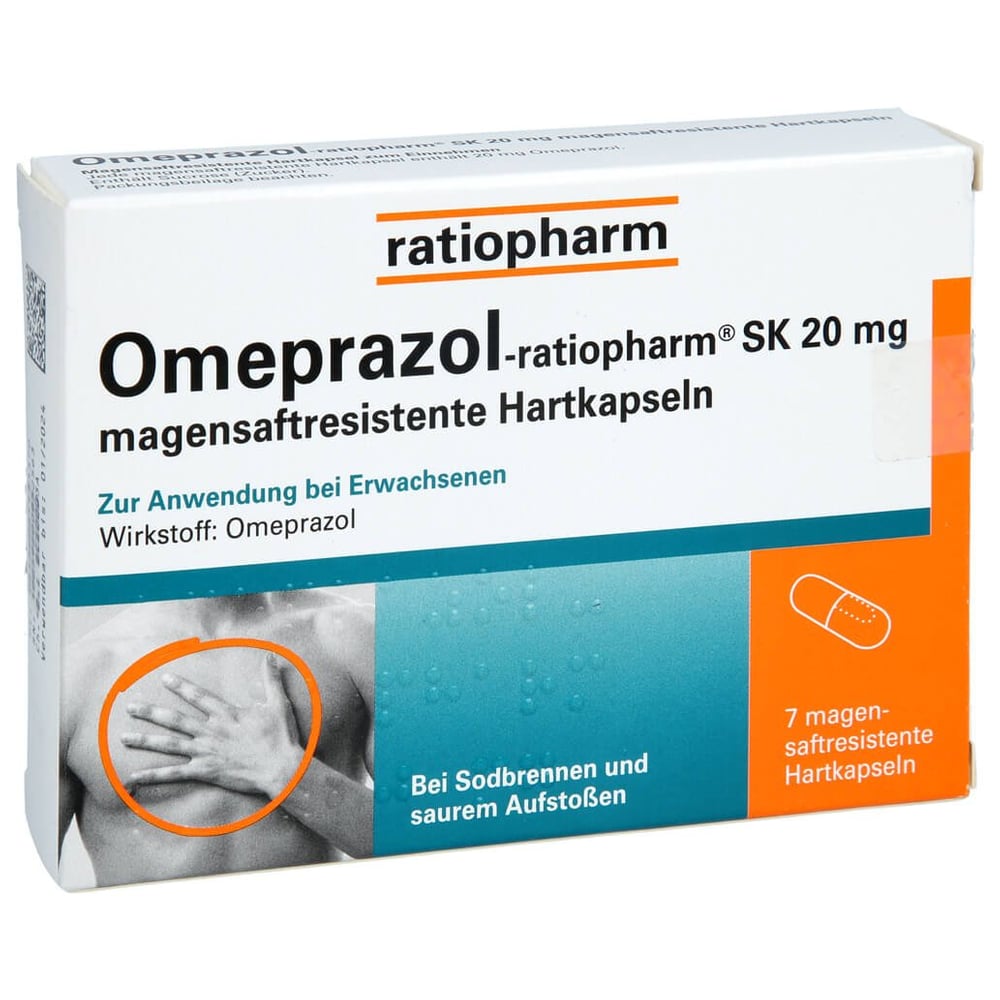 Omeprazol-ratiopharm SK 20 mg