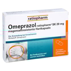 Omeprazol-ratiopharm SK 20 mg