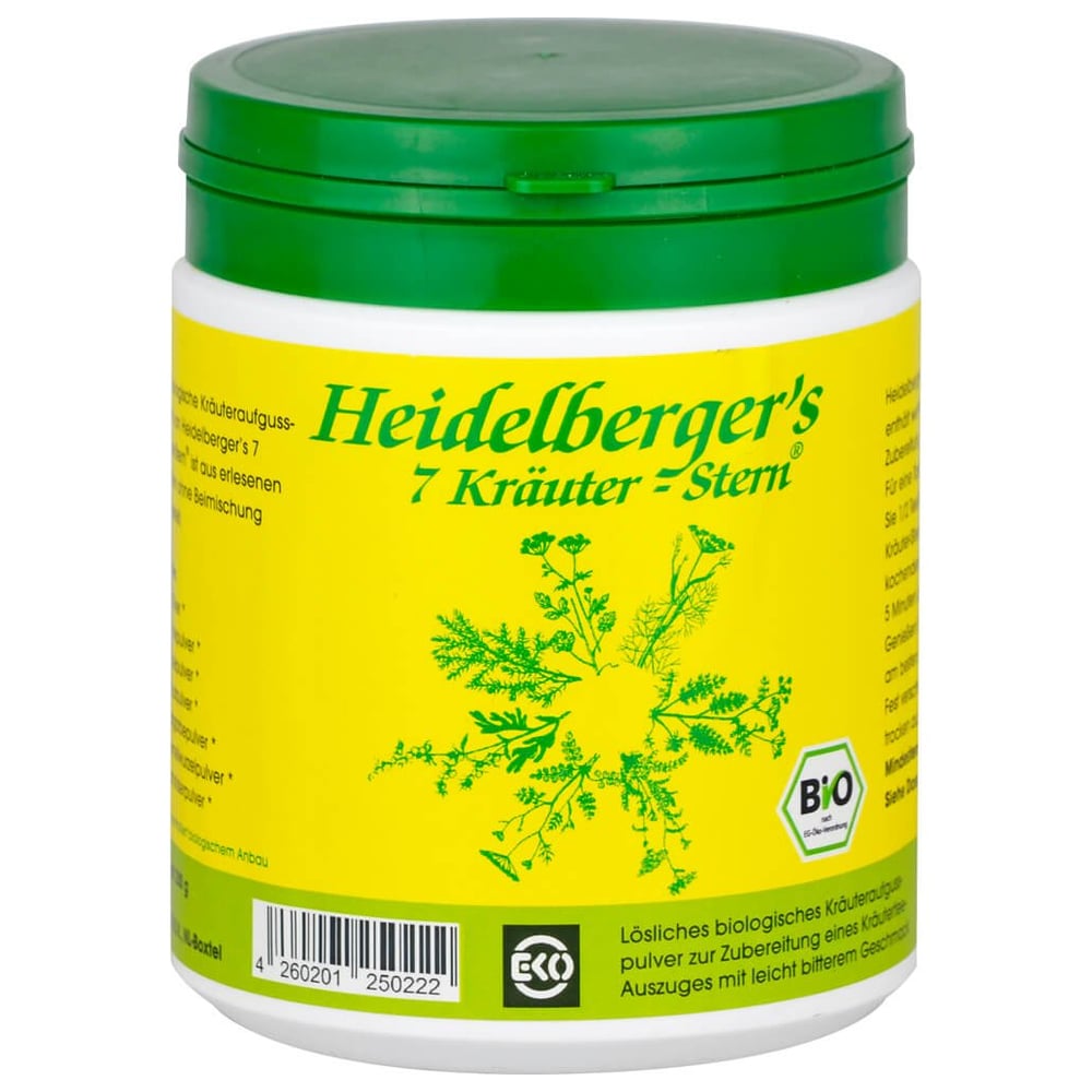 Heidelbergers 7 Kräuter Stern Tee