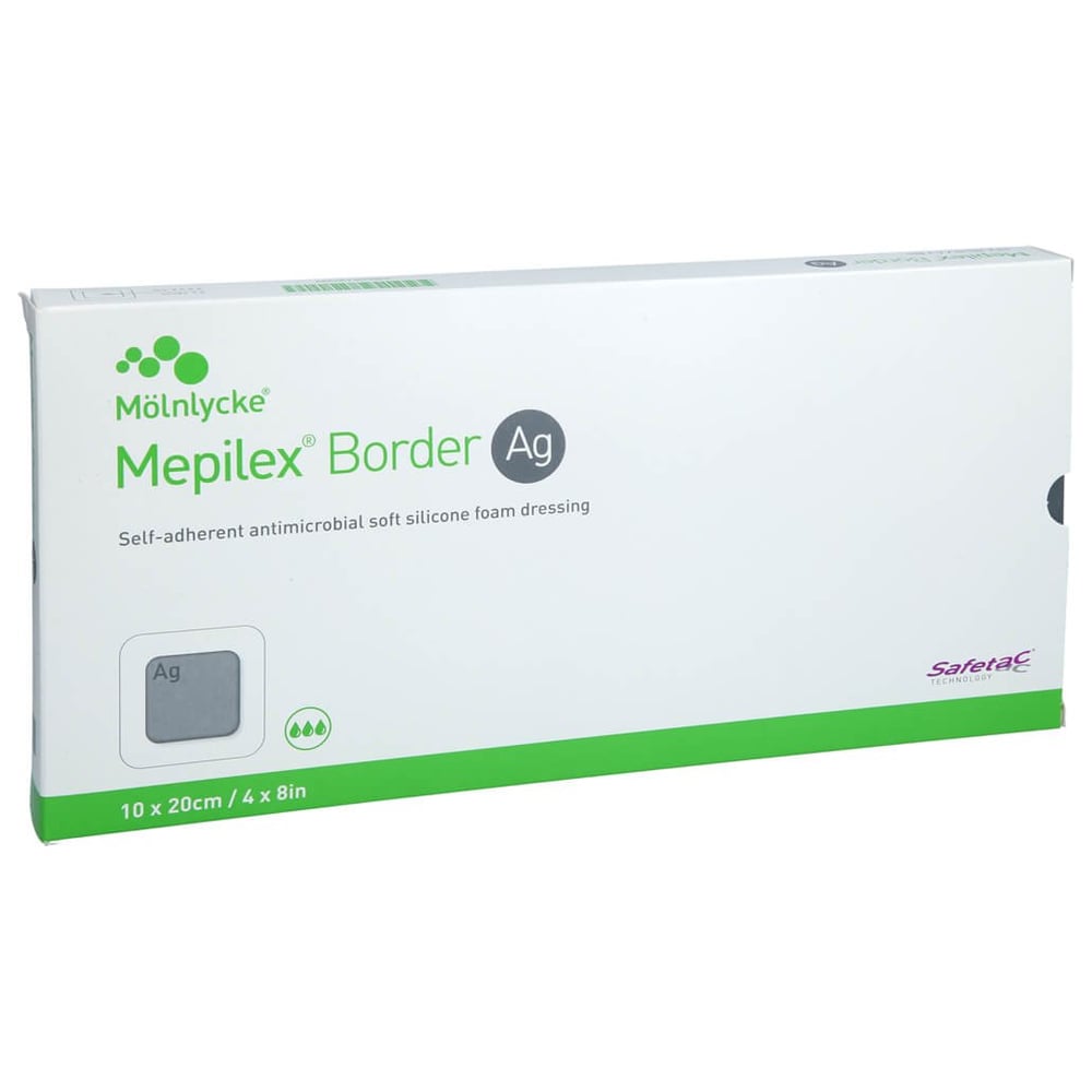 Mepilex Border Ag 10x20 cm