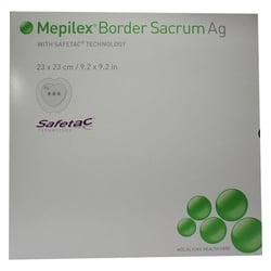 Mepilex Border Sacrum Ag 23x23 cm