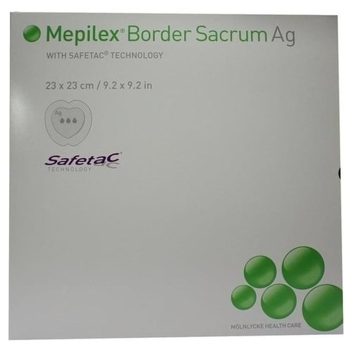 Mepilex Border Sacrum Ag 23x23 cm