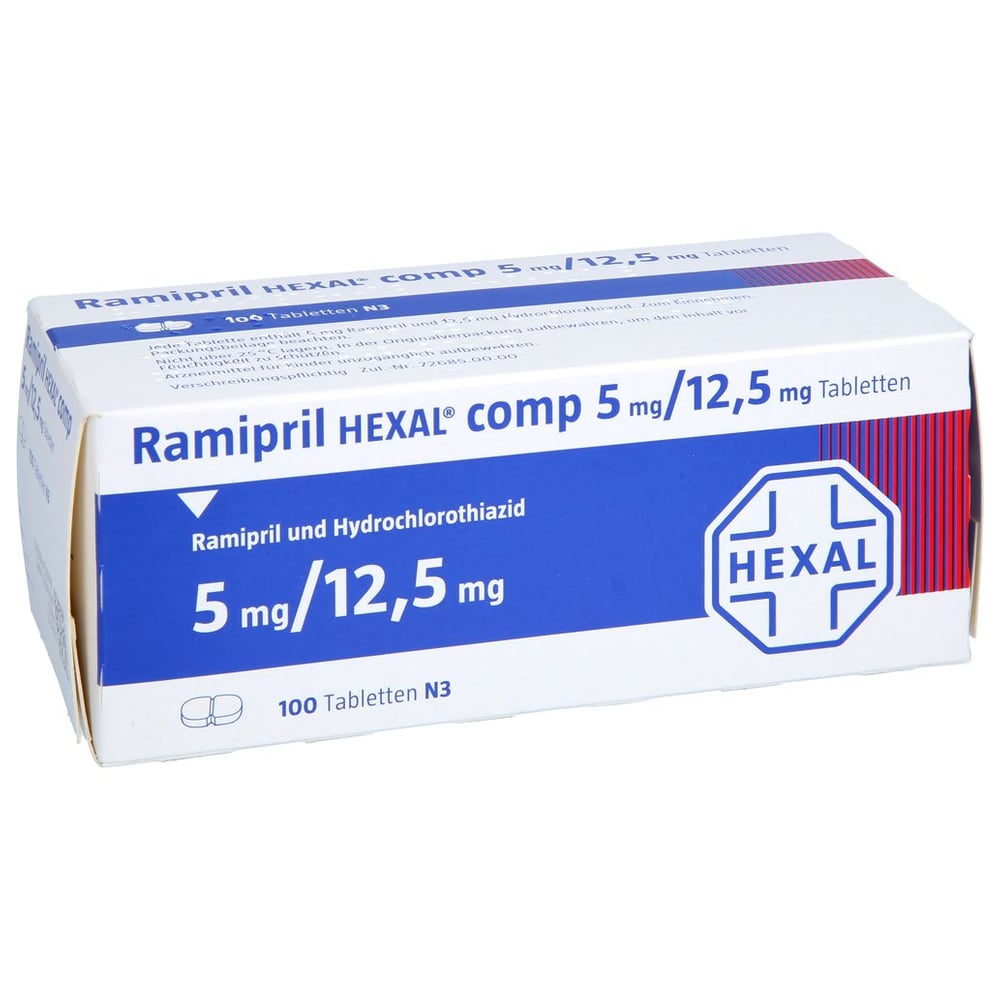 Ramipril HEXAL comp. 5 mg/12,5 mg