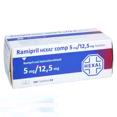 Ramipril HEXAL comp. 5 mg/12,5 mg