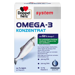 Doppelherz Omega-3 Konzentrat system