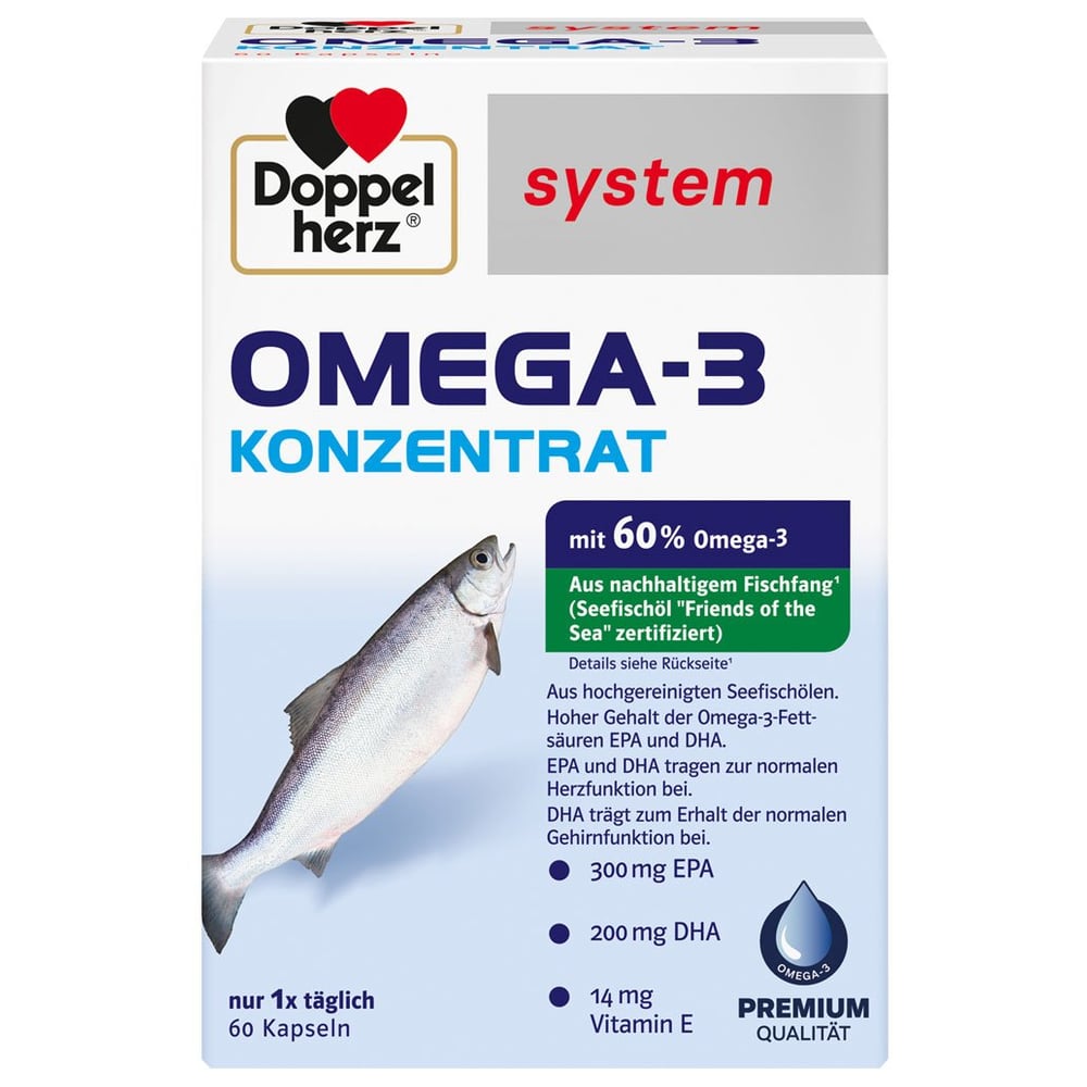 Doppelherz system Omega-3 Konzentrat
