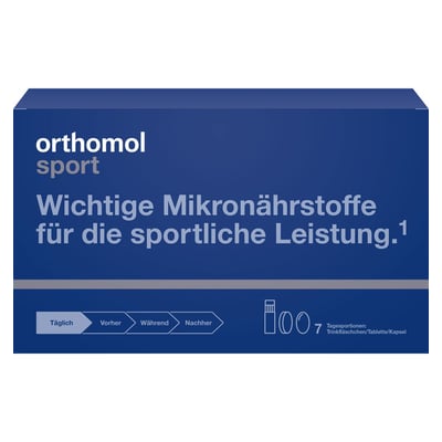 Orthomol Sport Trinkfläschchen/Tablette/Kapsel