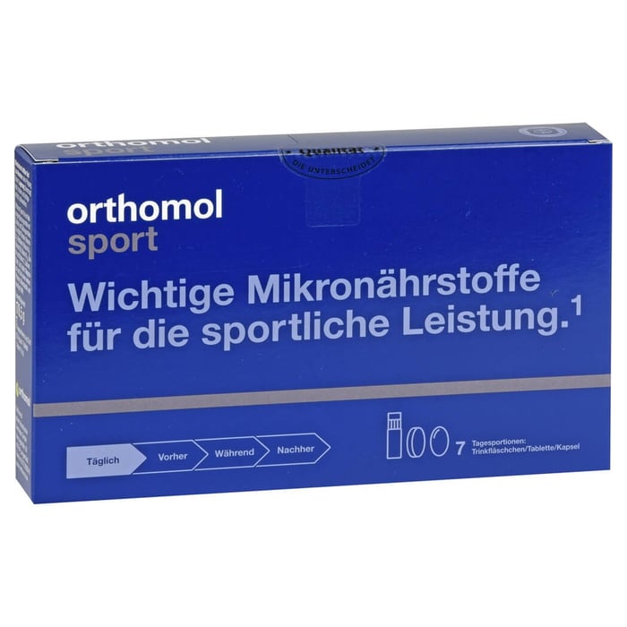 Orthomol Sport Trinkfläschchen/Tablette/Kapsel