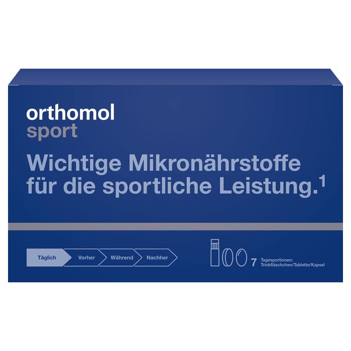 Orthomol Sport Trinkfläschchen/Tablette/Kapsel
