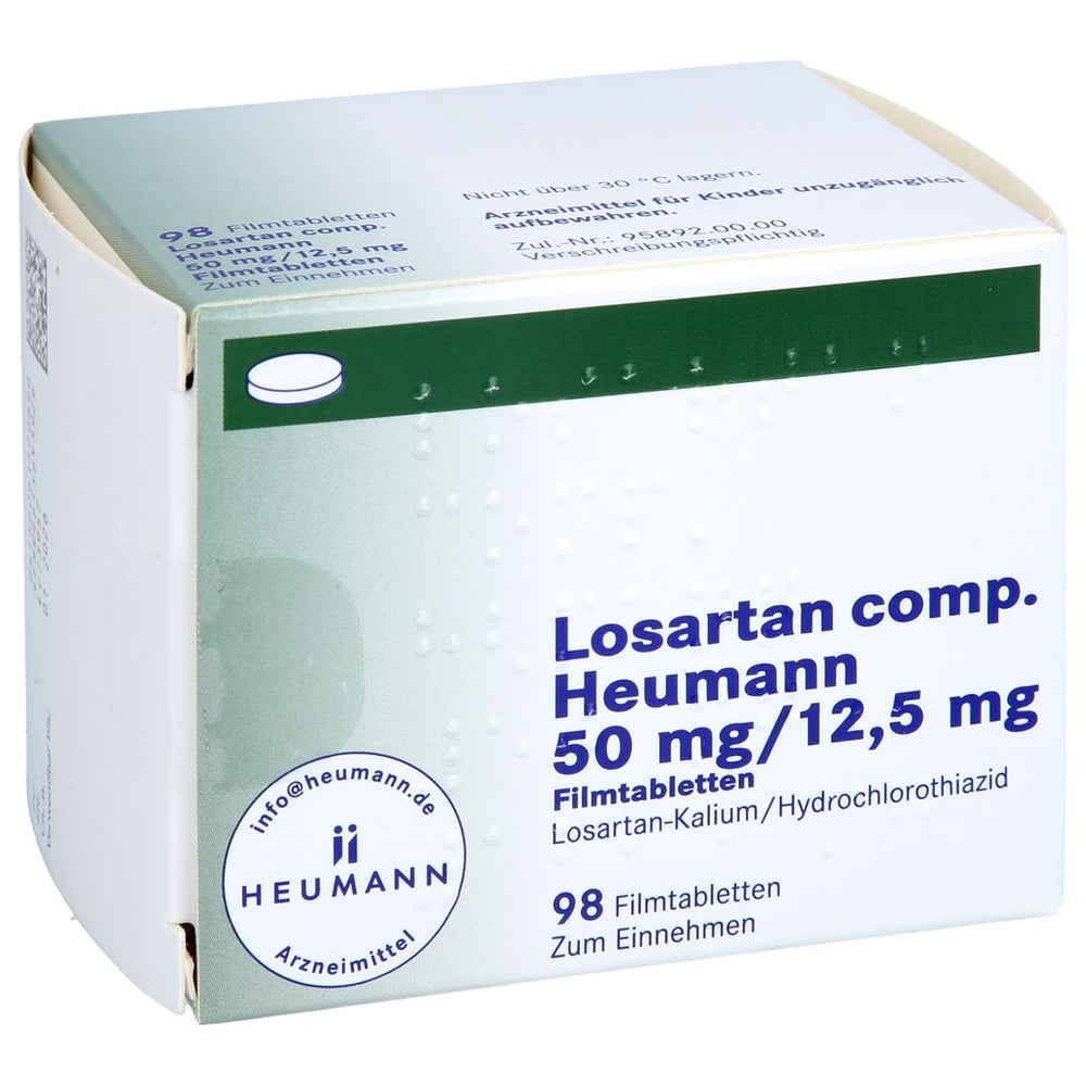Losartan comp. Heumann 50 mg/12,5 mg