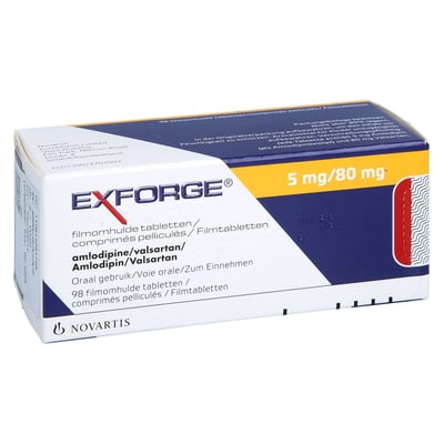 Exforge 5 mg/80 mg