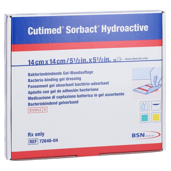 Cutimed Sorbact Hydroactive 14x14cm