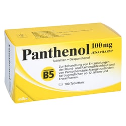 Panthenol 100 mg Jenapharm Tabletten