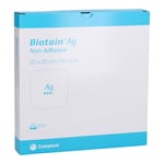 Biatain Ag Schaumverband nicht-haftend 20x20 cm