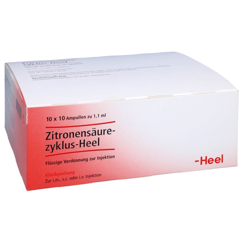 ZitronensäureZYKLUS Heel Ampullen