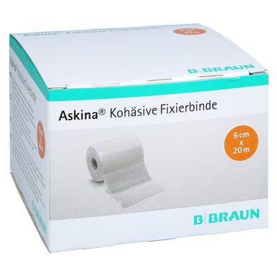 Askina Kohäsive Fixierbinde elast ungebl 20mX6 cm Produktbild 1