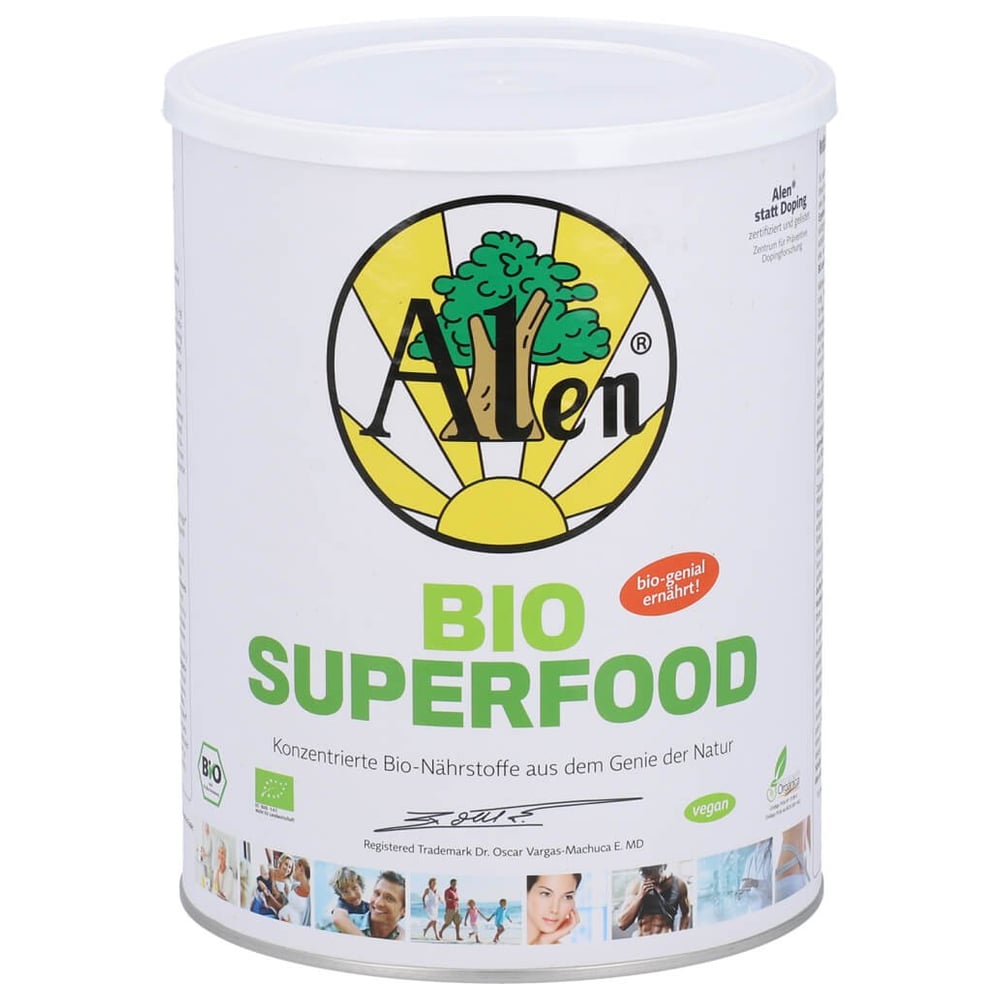 Alen konzentriertes Bio-Superfood