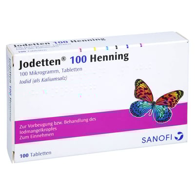 Jodetten 100 Henning 100 Mikrogramm