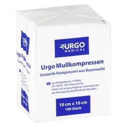 Urgo Mullkompr 10x10cm
