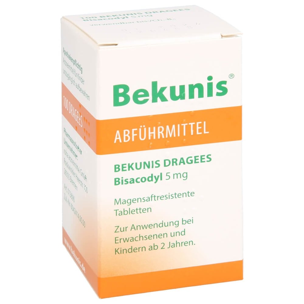 Bekunis Dragees Bisacodyl 5 mg