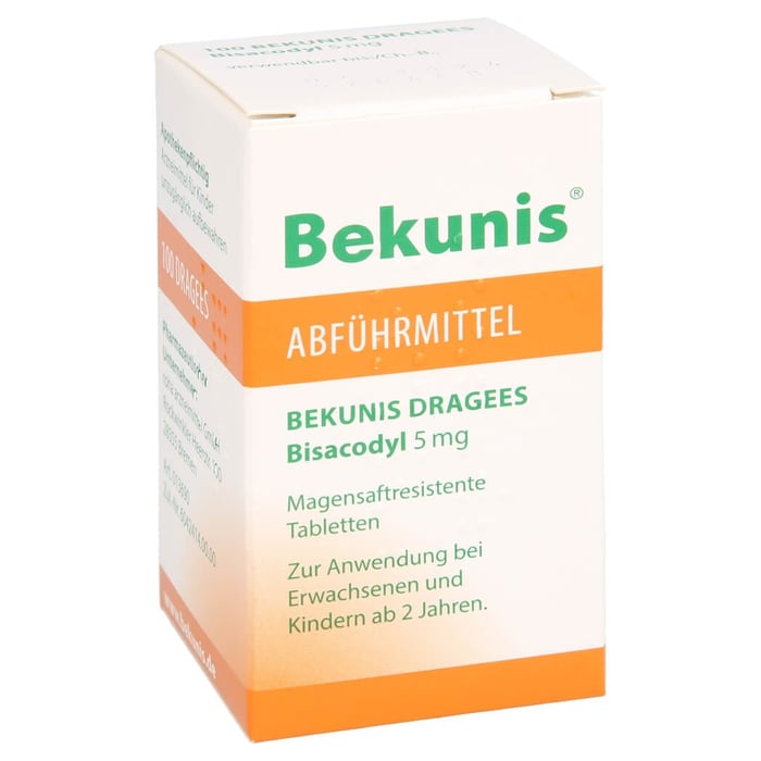 Bekunis Dragees Bisacodyl 5mg
