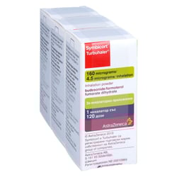 Symbicort Turbohaler 160/4,5 Mikrogramm/Dosis