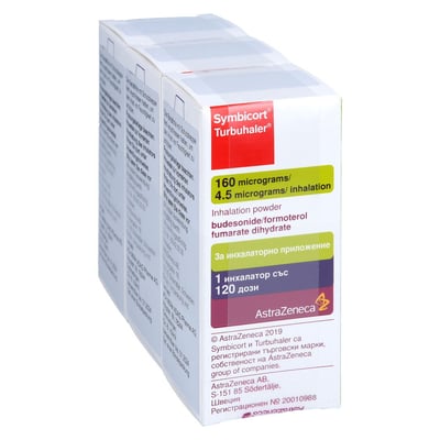 Symbicort Turbohaler 160/4,5 Mikrogramm/Dosis
