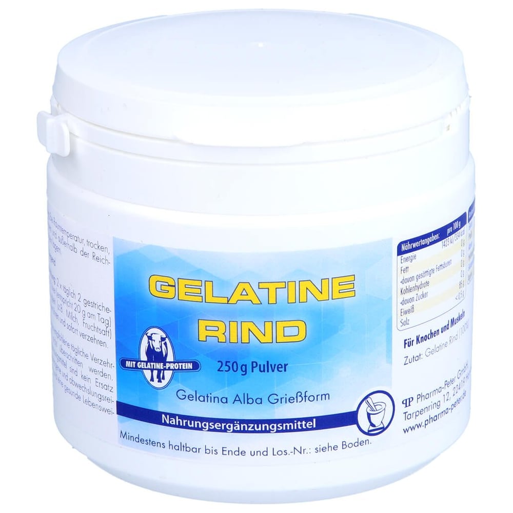 Gelatine Rind Dose