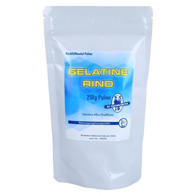 Gelatine Rind Pulver Beutel