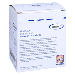 Vliesstoff-kompressen steril 5x5 cm 4fach