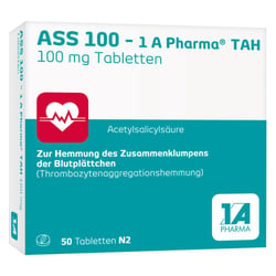 ASS 100-1a Pharma Tah