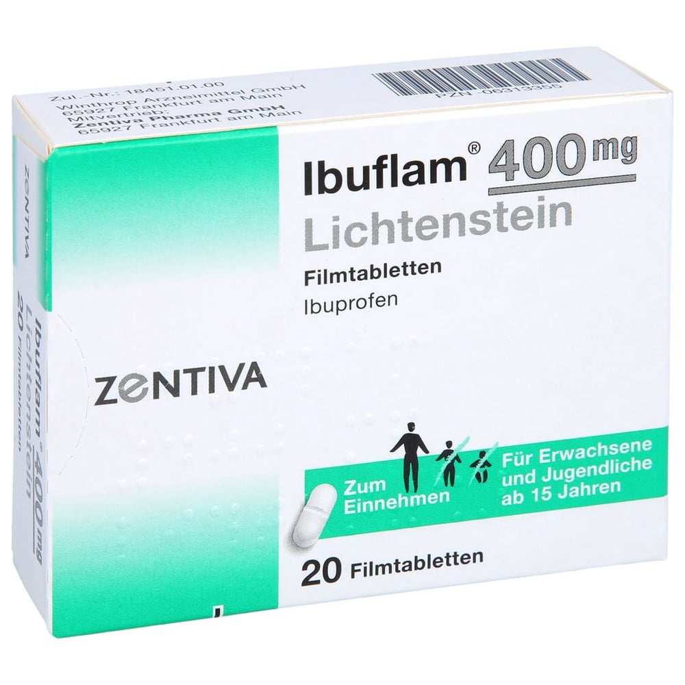 Ibuflam 400 mg Lichtenstein