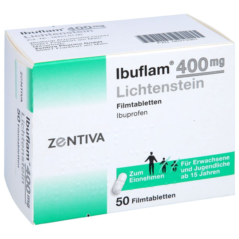 Ibuflam 400 mg Lichtenstein