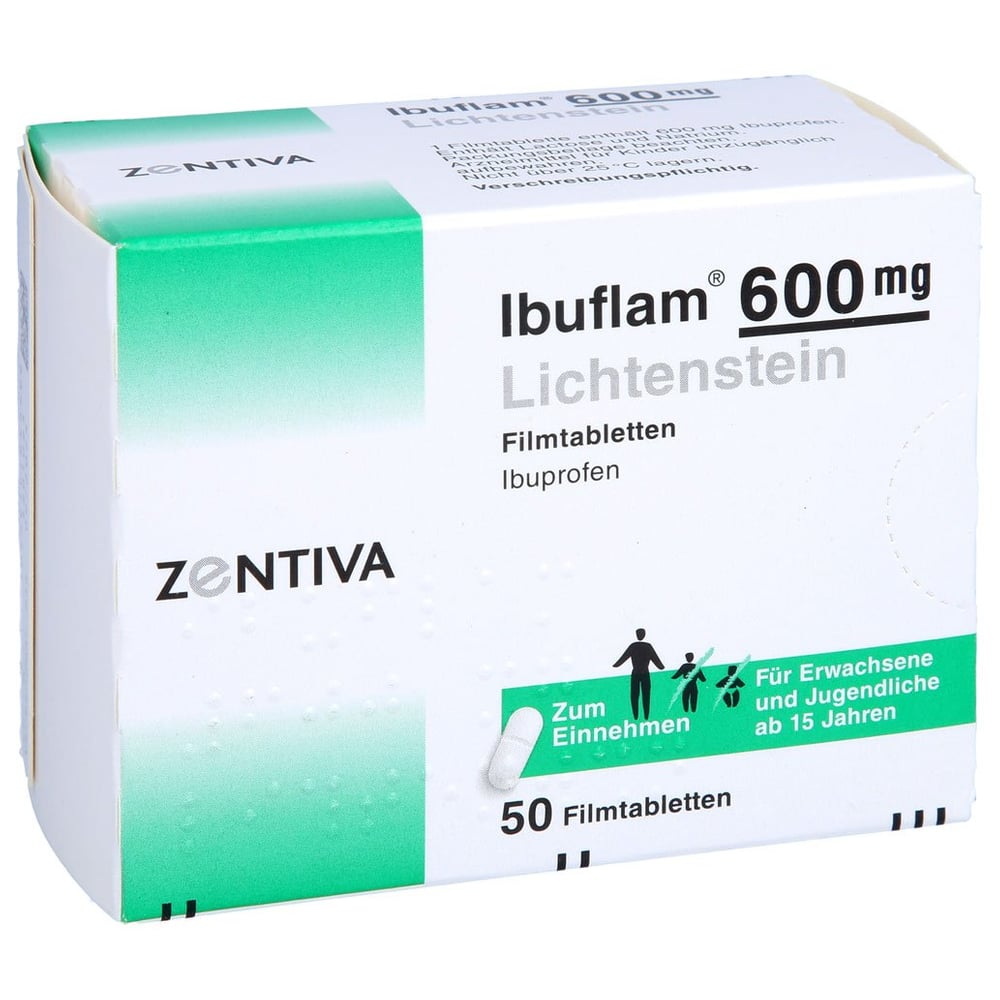 Ibuflam 600 mg Lichtenstein