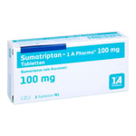 Sumatriptan-1A Pharma 100 mg Produktbild 1
